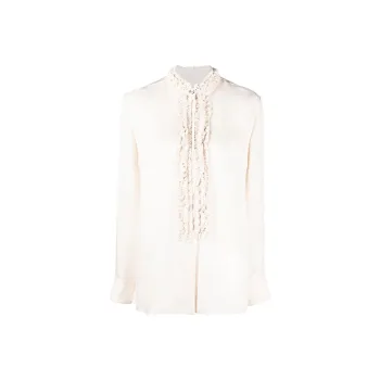 JIL SANDER Ruffle trim Blouse