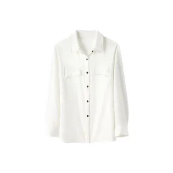 H YXIANG Shirts Women's White