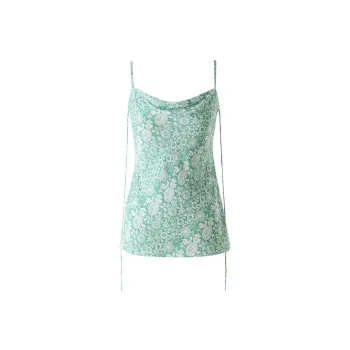 III VIVINIKO Camisoles Women's Print Green