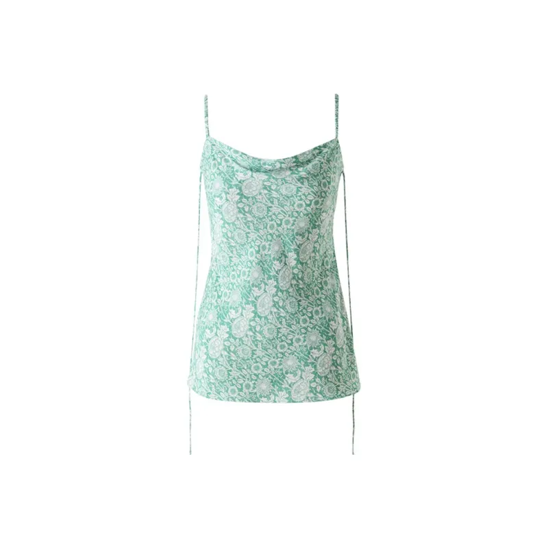 III VIVINIKO Camisoles Women's Print Green-0