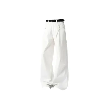 GY.VG Jeans Unisex White