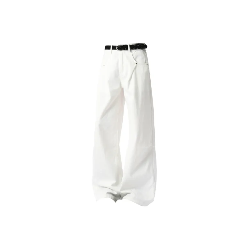 GY.VG Jeans Unisex White-0
