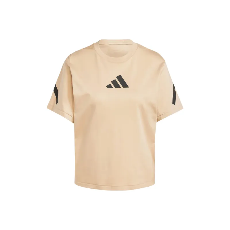 Adidas Women's Z.N.E. T Shirt Magic Beige-0