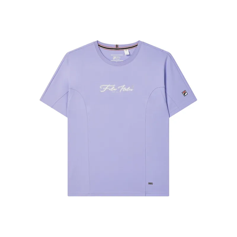 FILA T Shirt Women's Light Dusty Purple-0