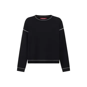 MaxMara Studio Cashmere Sweater Women's Black