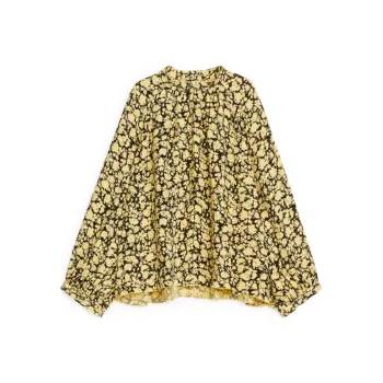ARKET Shirt Women's Black/Yellow