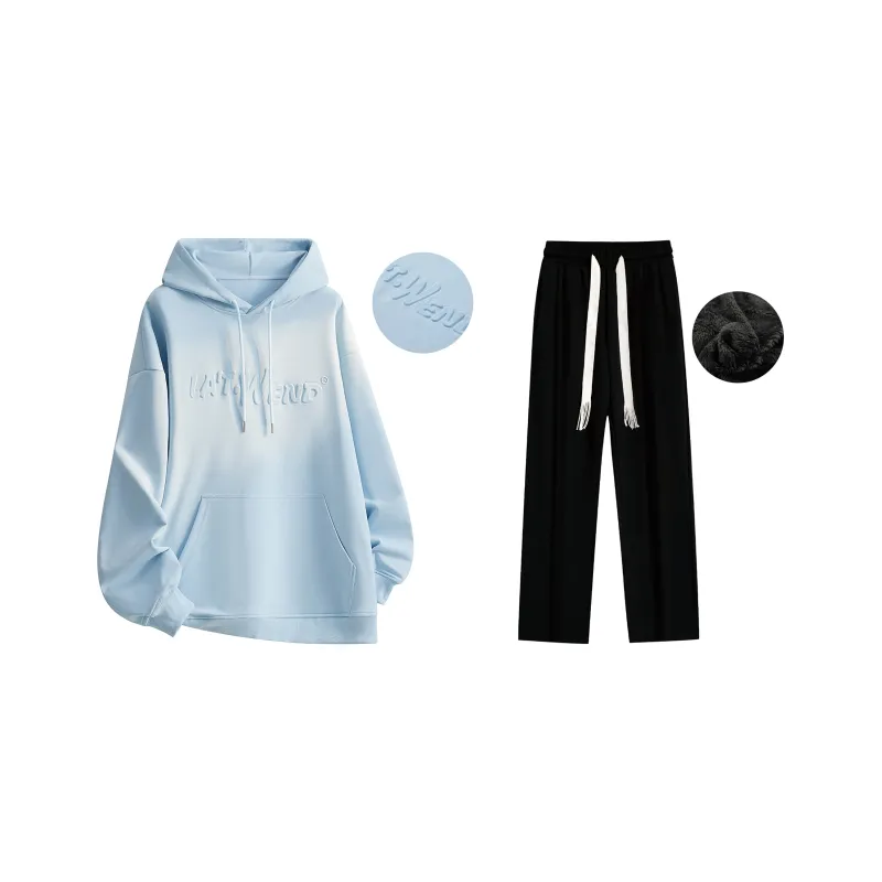 LA'T.WEEKEND Sweatshirt Sets For Fall And Winter Unisex-46