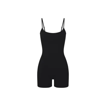 SKIMS OUTDOOR CAMI ONESIE Bodysuits Women's ONYX/Onyx