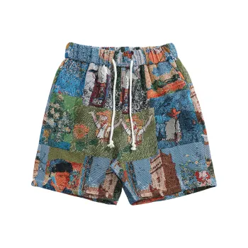 CLOR Casual Shorts Unisex Tahitian Blue
