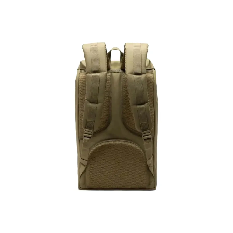 Herschel Polyester Backpack Unisex Army Green & Brown-1