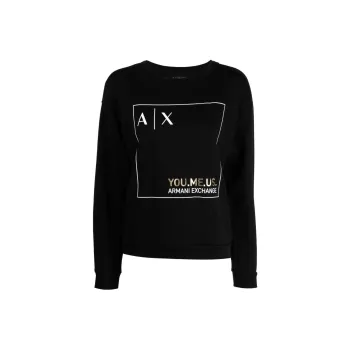 ARMANI EXCHANGE Sweatshirts Women's Black