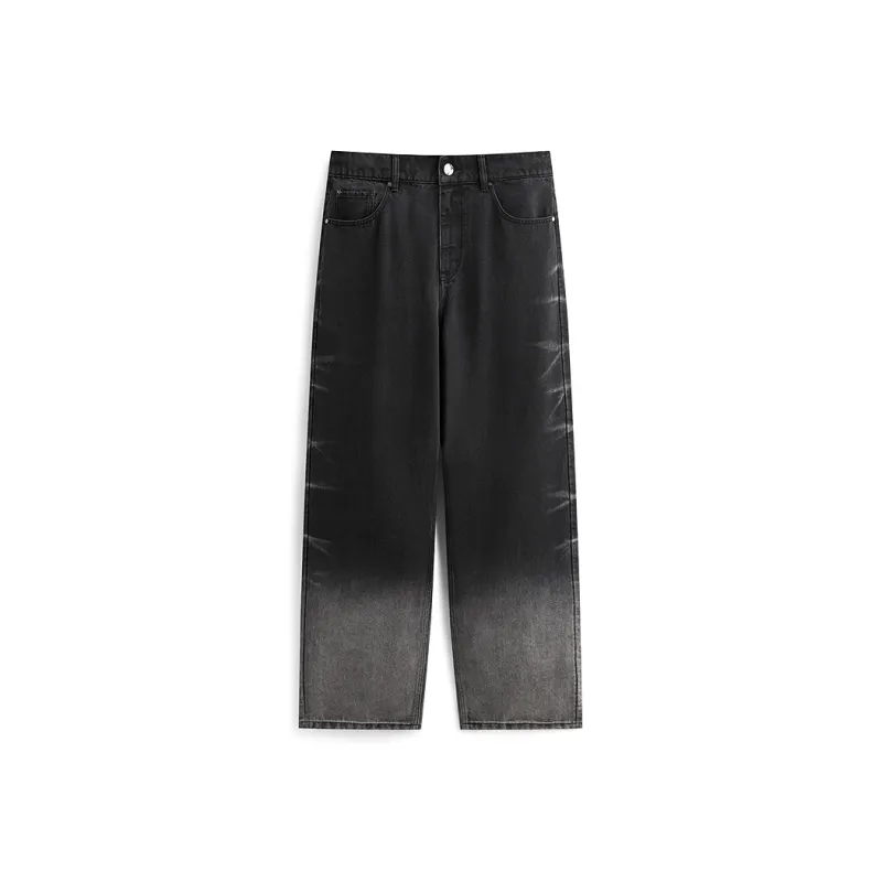 PEACEBIRD MEN Jeans Men's Denim Dark Gray-0