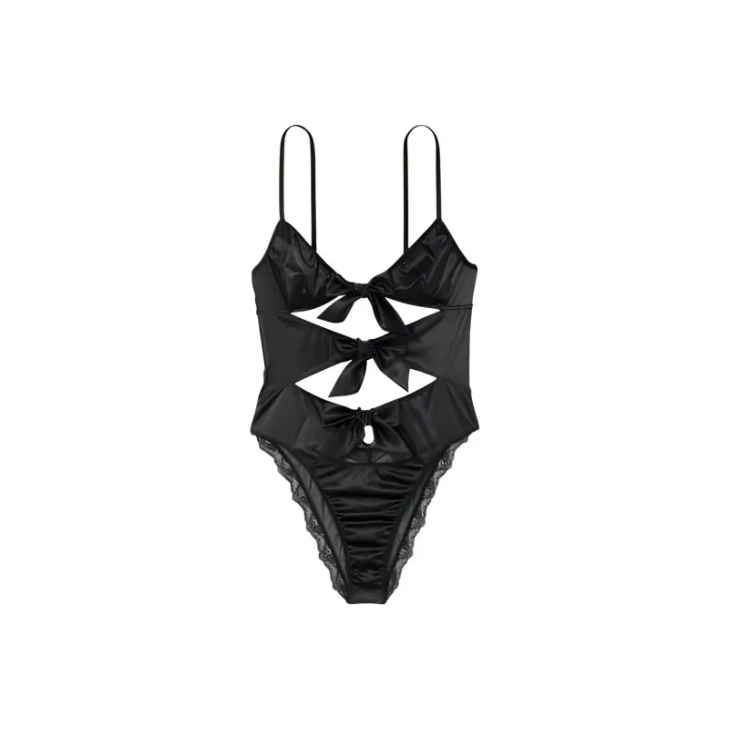 Victoria's Secret Bodysuits Women's Black-0