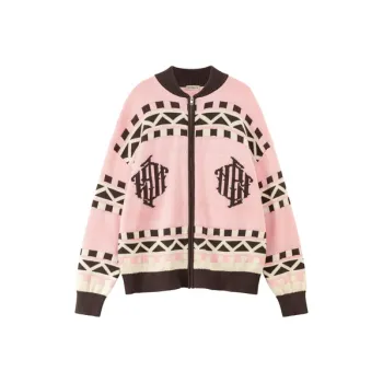 NO ONE ELSE Knitwear Unisex Gray Pink