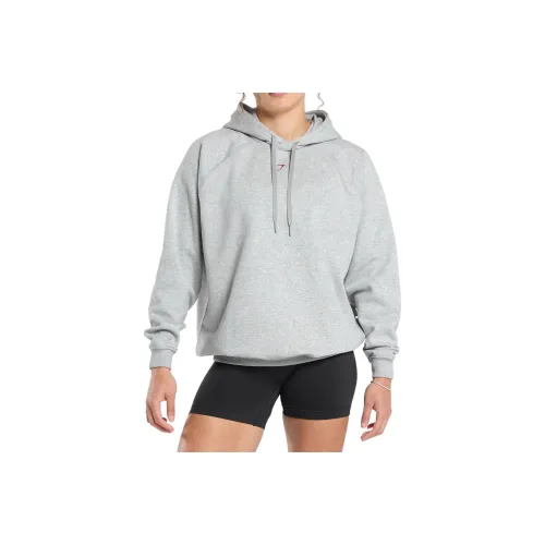 GYMSHARK I Love Squats Sweatshirt Women's Light Gray