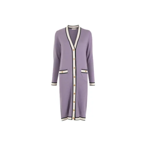 TORY BURCH Cashmere Sweaters Women's Purple