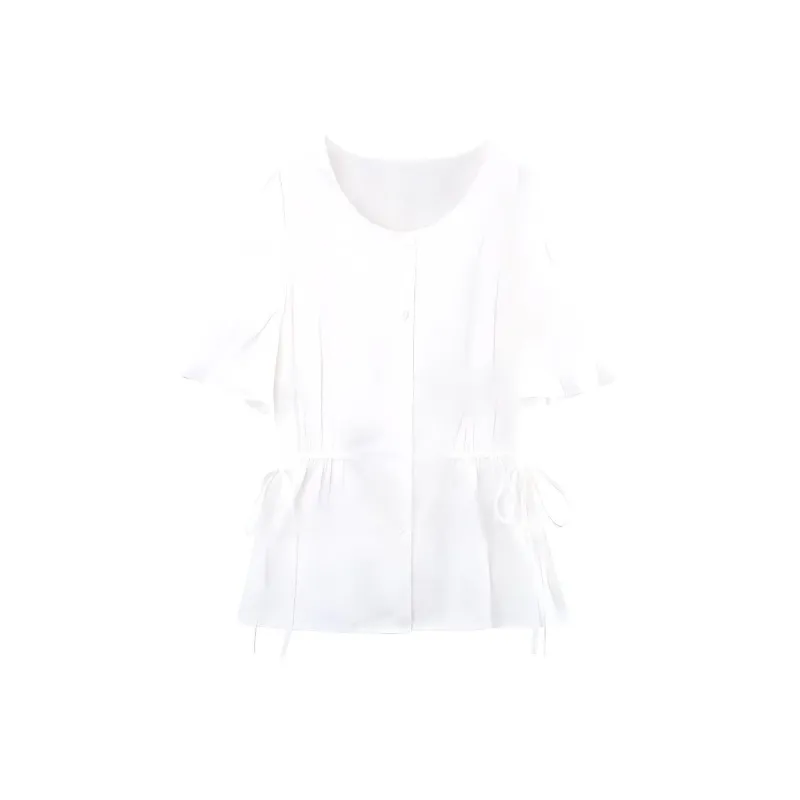 A Paradise For Awakening Shirt Women's White-0