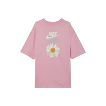 Nike Drop Shoulder Sleeve T Shirt Women's Rising Pink