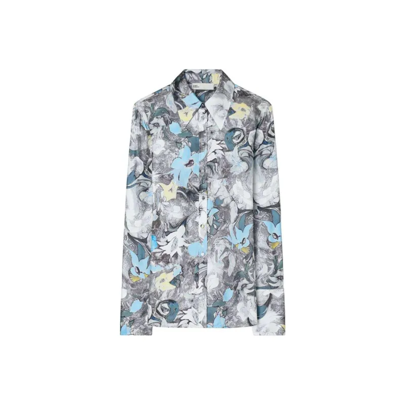 TORY BURCH Floral print Silk Shirt-0