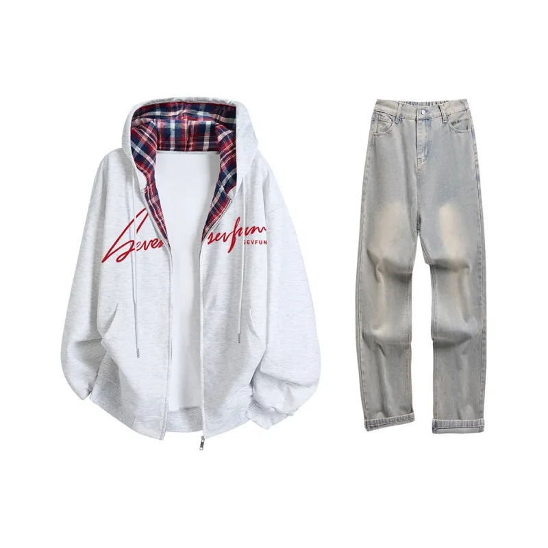 7 SEVFUN Sweatshirt Sets Unisex-8