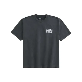 Hollister T Shirts Men Black