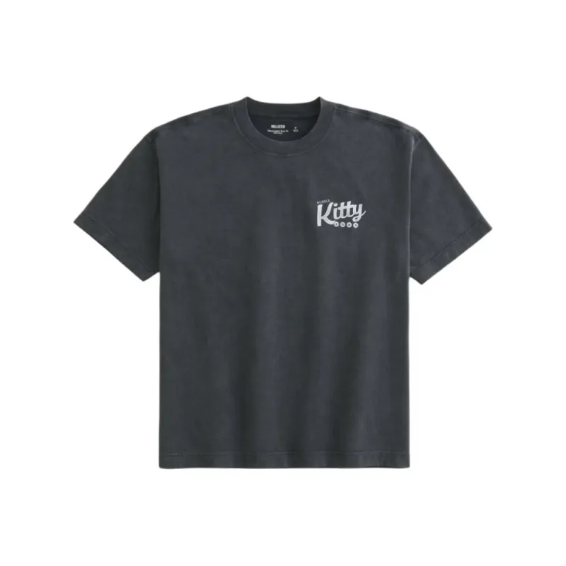 Hollister T Shirts Men Black-0