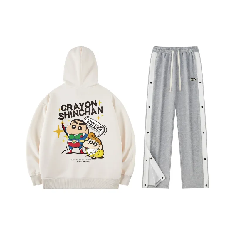Crayon Shinchan Sweatshirt Set Unisex-36