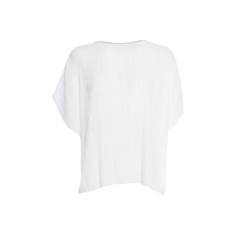 Fabiana Filippi Wrinkles Short Sleeved Blouse-0