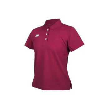 Kappa T Shirt Women's Burgundy White
