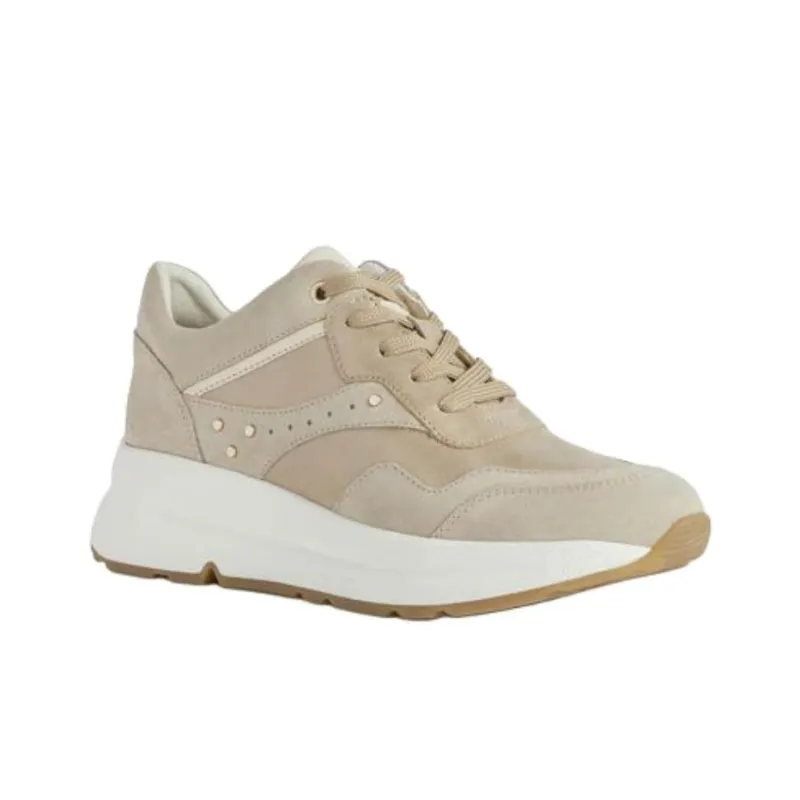 GEOX BACKSIE Low Top Casual Shoes Women's Brown-2