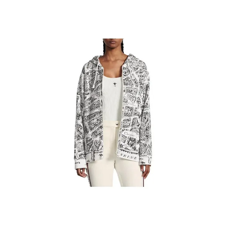 DIOR Jackets & Coats Women's Black White-0