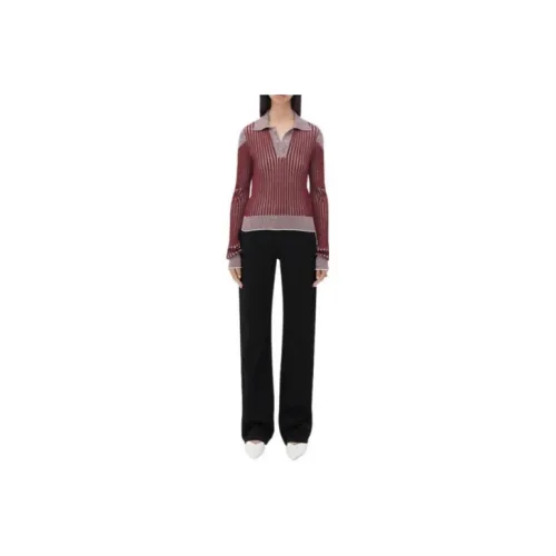 Bottega Veneta Bottega Veneta SS23 Polo Shirts Women's Merlot Red