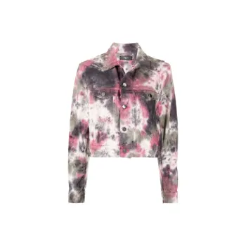 AMIRI Tie Dye Denim Trucker Jacket 'Multicolor'