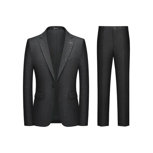 Automobili Lamborghini Business Suits Men's Black