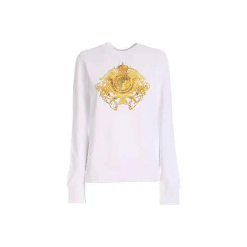 VERSACE JEANS Sweatshirts Women's White