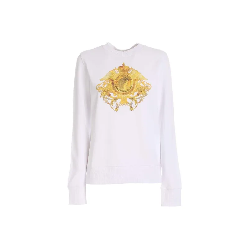 VERSACE JEANS Sweatshirts Women's White-0