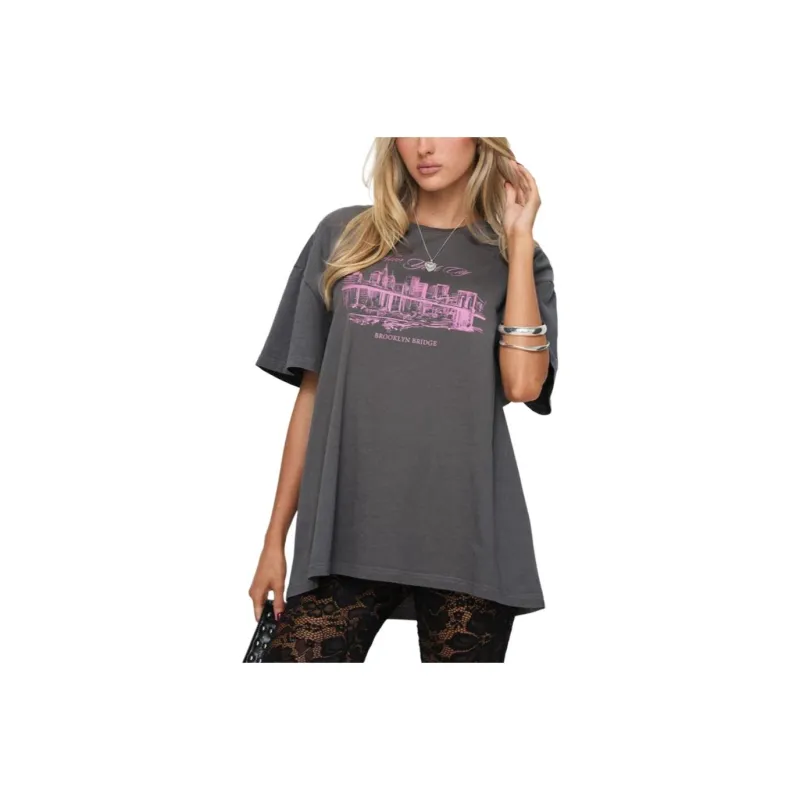 PRINCESS POLLY T-Shirt Women's Black-0
