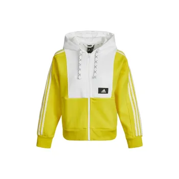 adidas Women's Str Jkt Knit Track Jacket Yellow