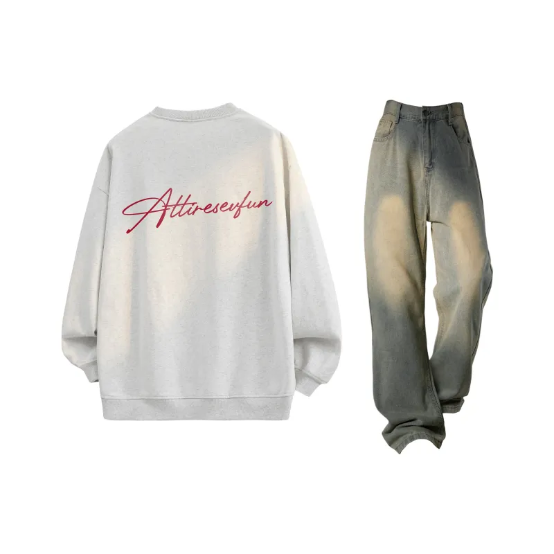 7 SEVFUN Sweatshirt Sets Unisex-14