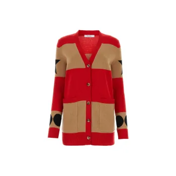 MaxMara V Neck Long Sleeved Cardigan