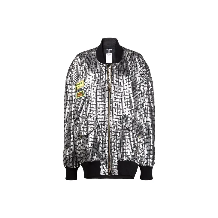 BALMAIN Jackets Women's Silver-0