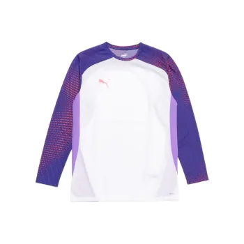 PUMA DRYCELLIndividual SS25 Soccer Jersey Men's White Purple