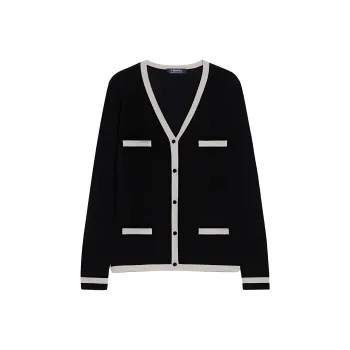 'S MAX MARA V Neck Buttoned Cardigan