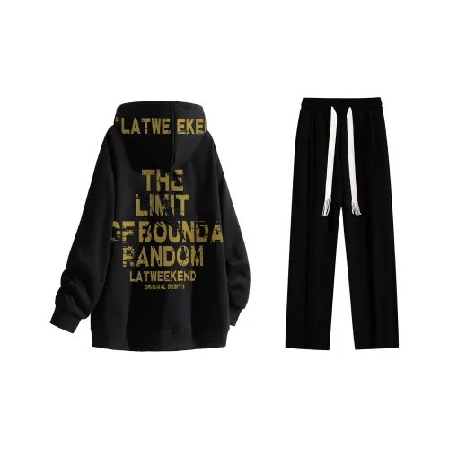 LA'T.WEEKEND Sweatshirt Set Unisex