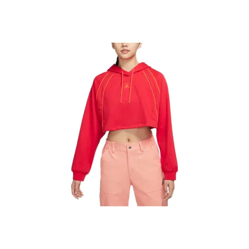 JORDAN Sweatshirts Women's Red