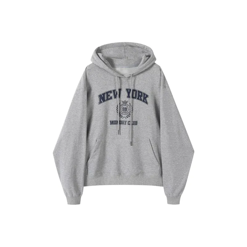 PAZZO Fashion Letter Print Hoodie Women's-2