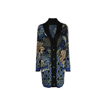 ETRO Pattern embroidered Cardigan