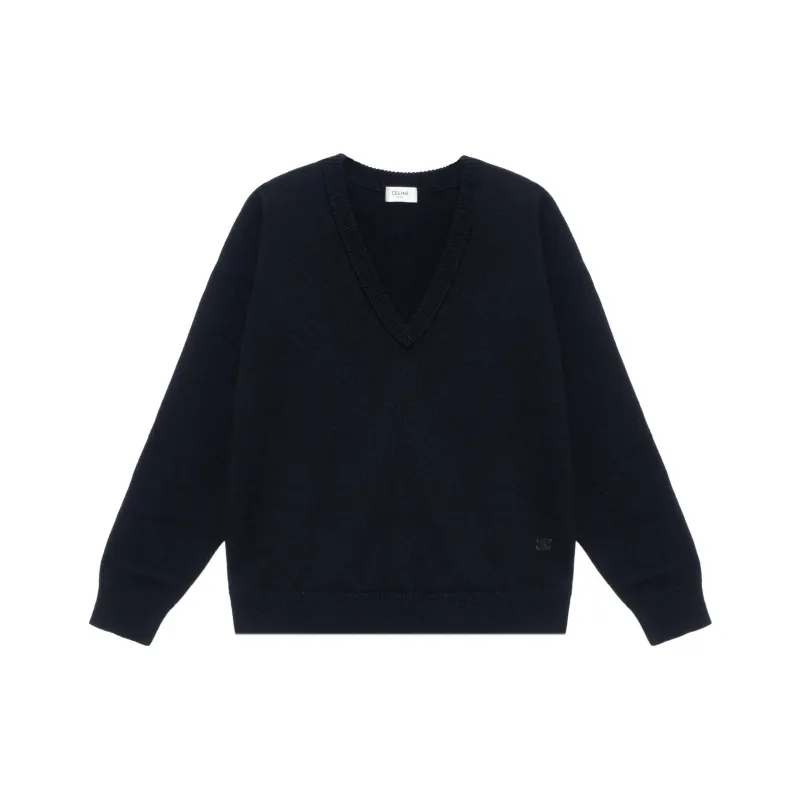CELINE Cashmere Sweaters Women's Black-0