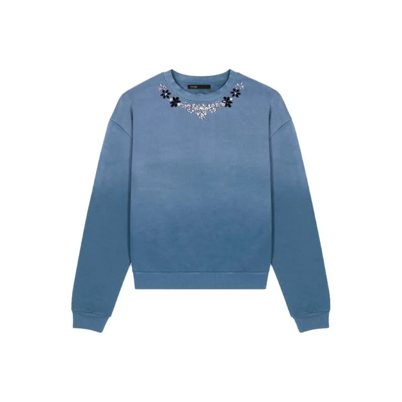 Maje Sweatshirts Women's Blue-0