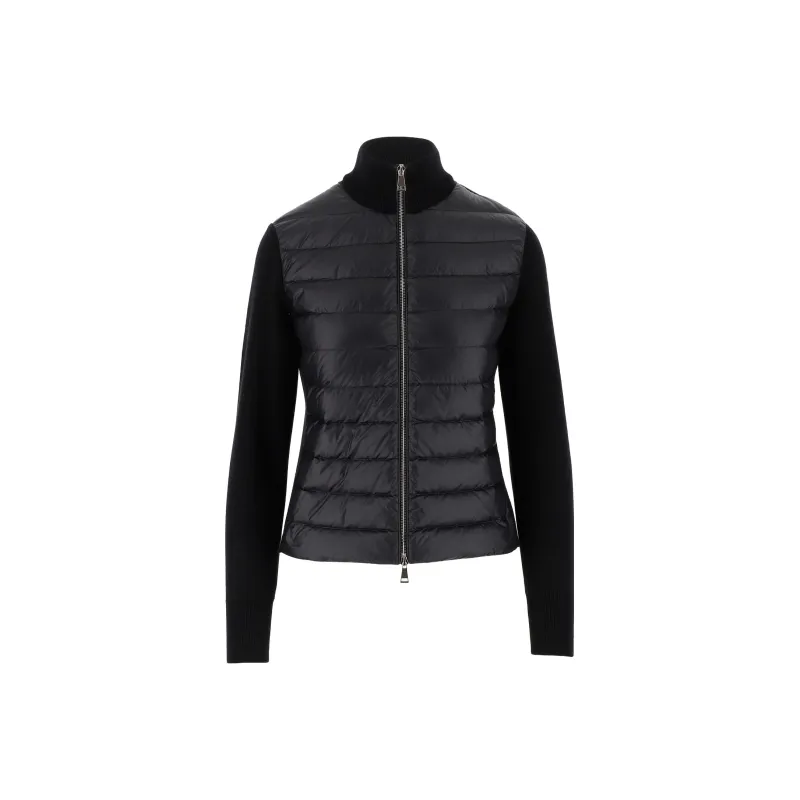 Moncler Women's Quilted Puffer Jacket Black-0